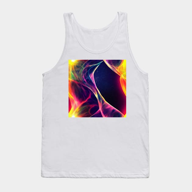 Multidimensional Swirls, Twenty-Four Tank Top by EverythingSings.Art